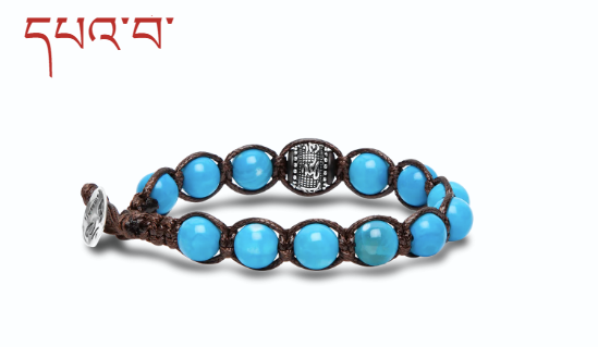 Bracciale Tamashii Ruota della Preghiera in Pietre dure BHS1100-210 - BHS1100-210